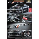 2017 Chevrolet Camaro SS Fifty 50th Chevy 1:25 AMT Model...