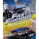Ford GT-40 Fast & Furious Five 1:55 Mattel FCN88 FCF35