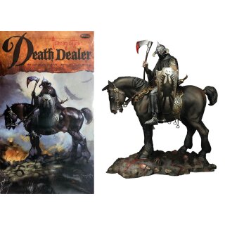 Frank Frazettas Death Dealer Warrior Reiter 1:10 Model Kit Bausatz Moebius 961
