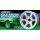 16 inch Volk Racing TE37 Gravel Tire & Wheel Set 1:24 Model Kit Aoshima 052501