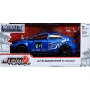 2016 Subaru WRX STI Widebody JDM Tuners Blau Blue 1:32...