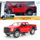 2017 Ford F-150 Raptor Pickup Rot Red 1:24 Jada Toys 98581