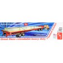 Great Dane Extendable Heavy Duty Flatbed Trailer 1:25 AMT...
