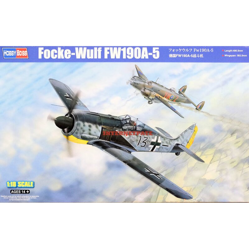 Hobby Boss 80245 - 1/72 Focke Wulf Fw 190 A-6