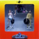 Tire Brigade Set #8 Val & Meg & Gery 3 Figures Diorama 1:24 Motorhead Miniatures #774